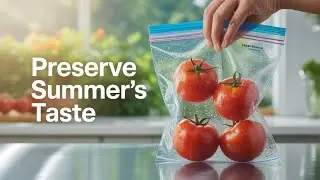 Freezing Tomatoes the Easy Way | Preserve Your Garden Harvest