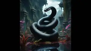 The Coils of a Black Snake by Octagonal