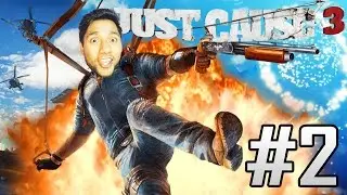 Just Cause 3 || LIBERATING SIROCCO SUD & NORD || Part #2 || Hindi || Funny Moments