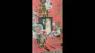 Wpis do art journala #mixedmediajournal #backgrounds #distressinks #lunarpaste #artjournaling