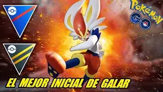 &iexcl;EL MEJOR INICIAL DE GALAR! el debut de CINDERACE en LIGA SUPER y LIGA ULTRA - GBL - Pokemon Go PvP