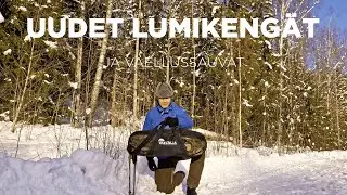 Uudet lumikengät ja vaellussauvat - Vaeltaja ja Komperdell