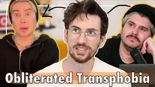 Oli London&rsquo;s Transphobia Gets DESTROYED | Trans Guys Reacts