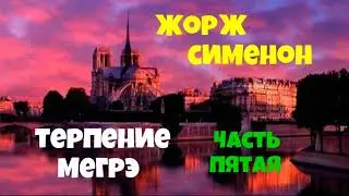 Жорж Сименон.Терпение Мегрэ.Пятая часть.Детектив.Аудиокнига.Читает актёр Юрий Яковлев-Суханов.