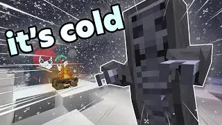 Surviving a frozen apocalypse in Minecraft is HARD