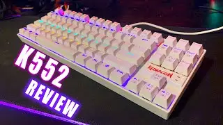 САМАЯ ДЕШЁВАЯ механическая клавиатура с RGB-подсветкой &mdash; обзор Redragon K552 ($30)