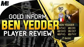 FIFA 16 IF BEN YEDDER REVIEW (80) FIFA 16 Ultimate Team Player Review + In Game Stats