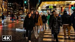 Stockholm Winter Walk 4K HDR | Peaceful Streets & Soft Snow