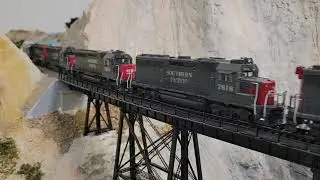 SP Potash with helpers on the Pacific Coast Lines