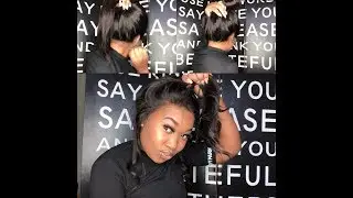 How to easily secure a 360 wig | NO GLUE OR GEL | WOWAFRICAN.COM