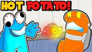 among us NEW HOT POTATO mode (funny mods)