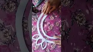 new trendy neck design winter dress cutting and stitching in 2025#tips #fashion #tips101