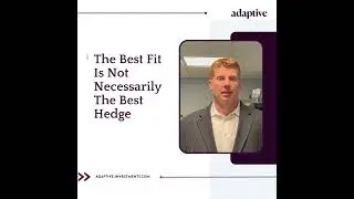 The Best Fit is Not Necessarily the Best Hedge  #stockmarket #investing #trading