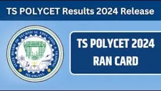 TS POLYCET 2024 Result Live: Rank card link out at polycet.sbtet.telangana.gov.in
