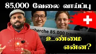 85,000 வெளிநாட்டவர்களுக்கு Switzerland வேலை? | Full Truth Explained | Danoj