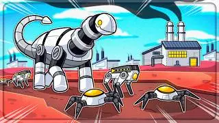 Building a giant robot factory to save humanity