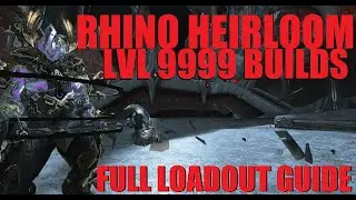 [WARFRAME] Rhino Heirloom Vs Lvl 9999 Steel Path Full Loadout Guide | 1999