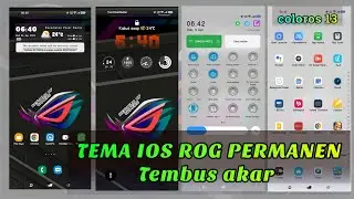 tema Oppo tembus akar permanen || tema Oppo Reno 7|| tema ROG #temaoppo