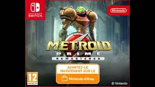 Metroid Prime Remastered - Promo Animated Box/Key Art HTML ad (Web Advert/Commercial)