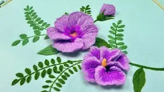 Amazing StumpWork 3D Flower Art You Can Try - Wool Embroidery