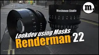 Renderman 22 | Lookdev using masks | ISO workflows