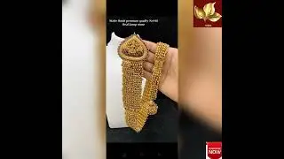 Awesome goldmatte bridal Jada accessories 👌✨👌👌👌👌| WhatsApp to 6382331760
