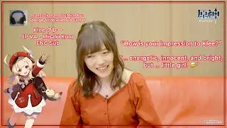 Klee Japanese Voice Actor Interview (Misaki Kuno, 久野 美咲) | Genshin Impact [ENG Sub]