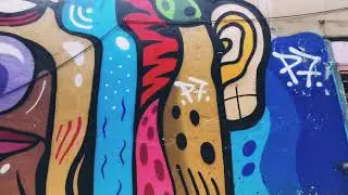 No comment: murals by P7, Kaldea and Jim Avignon