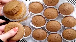 BASIC❗SOFT AND FLUFFY MOCHA CHIFFON CUPCAKES RECIPE 😋