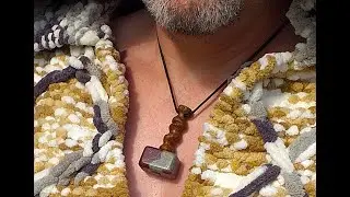 #viking #Thor Hammer of Thor pendant , make a pendant in wood and stone, wood carving with a dremel