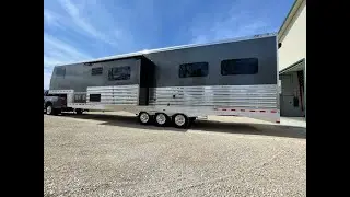 Custom 2022 4 Star All Aluminum Toy Hauler RV video