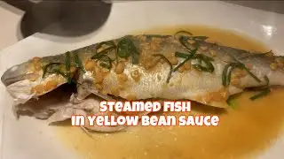 SIMPLE AND EASY STEAM FISH IN YELLOW BEAN SAUCE | CHINESE RECIPE