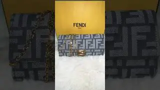 Why The New Fendi Baguette Wallet Has Me in a Chokehold #fendi #shorts #denimbag #trending #fashion