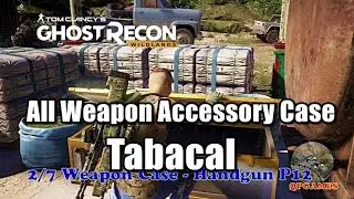 Ghost Recon Wildlands All Weapon Case Accessory Case Bonus Medal Tabacal Map