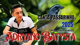 CANTA PASSARINHO - ADRYANO BATYSTA - LAN&Ccedil;AMENTO - 2025