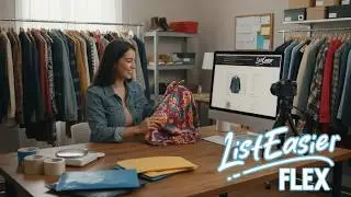 How to Use List Easier FLEX to List Clothing on EBAY...FAST! Best Ai Listing Program