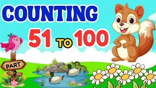 Counting Numbers 51&ndash;100 Fun Preschool Learning Song for Kids, Toddlers & Early Math Skills |PinkPong