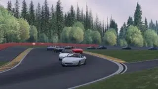 A gang of MIATA&rsquo;S at Spa
