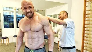 Die Wahrheit über Faszien - Bodybuilder beim Rolfing