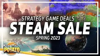 BEST Strategy Games To Buy!! - Steam Sale - City Builder, Base Builder, Management & More!!