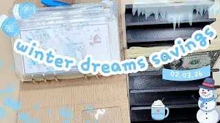 ❄️ WINTER DREAMS SAVINGS | SAVE MONEY & STAY COZY DURING WINTER | SAVINGS CHALLENGES 💰✨