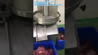 Chunk of Fresh meat horizontal slicer