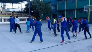 Boxing practice in Pratap School Kharkhoda