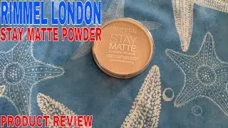 ✅  Rimmel London Stay Matte Powder 🔴