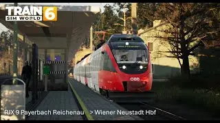 Mit dem 4024 von  Payerbach-Reichenau nach Wiener Neustadt🚉