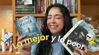 Recap lector 2025 📚 | lo mejor, lo peor, decepciones y recomendaciones