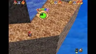 Super Mario 64 70 Star Speedrun Tutorial - Tall Tall Mountain - Mysterious Mountainside - Beginner