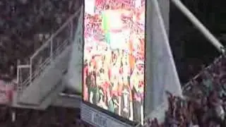 Milan fans at Athens Final 2007