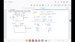 ELE 201 - Devre Analizi 1: Konu 8C, İkinci Derece Devreler , Soru Çözümü (02.12.2022)