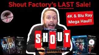 Shout Factory's Last Sale! 4K/Blu Ray Mega Haul! | Red Eye Reviews 
